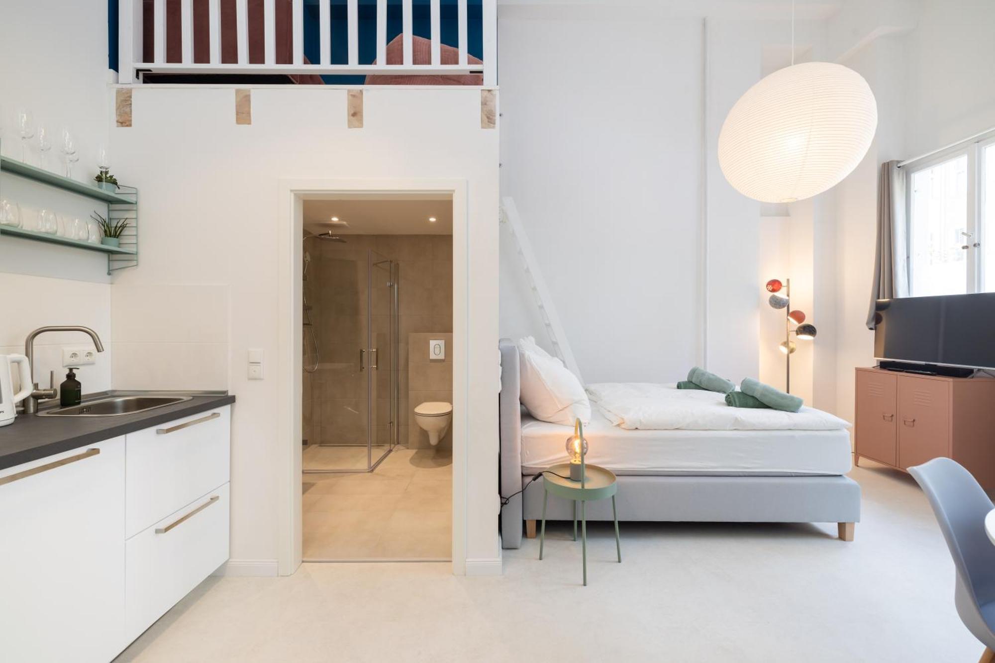 Great 2-Room Loft With 2 Bathrooms And 2 Kitchen Берлин Экстерьер фото