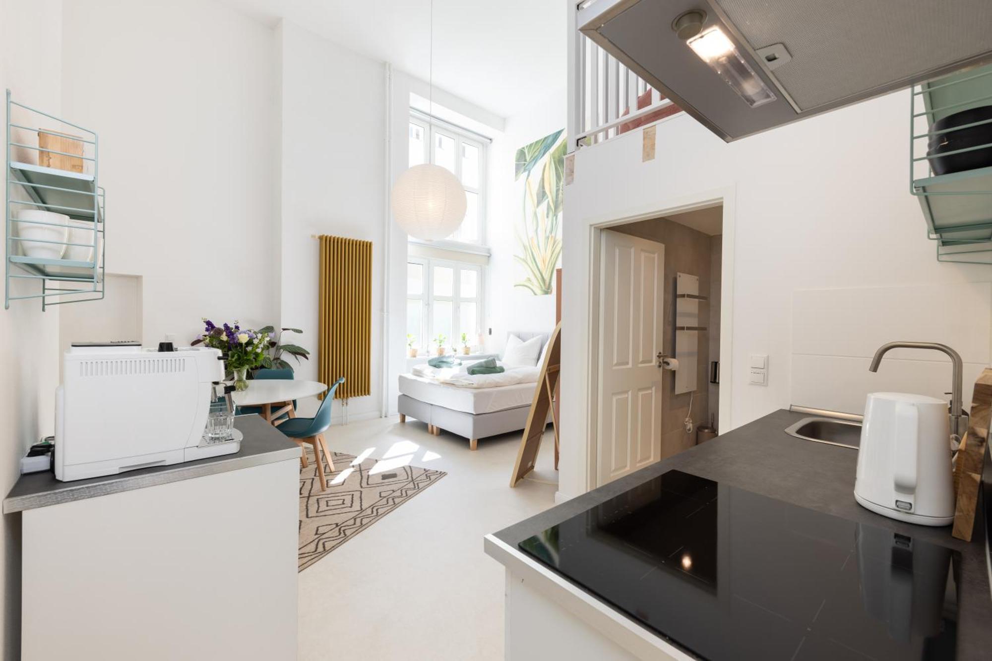 Great 2-Room Loft With 2 Bathrooms And 2 Kitchen Берлин Экстерьер фото