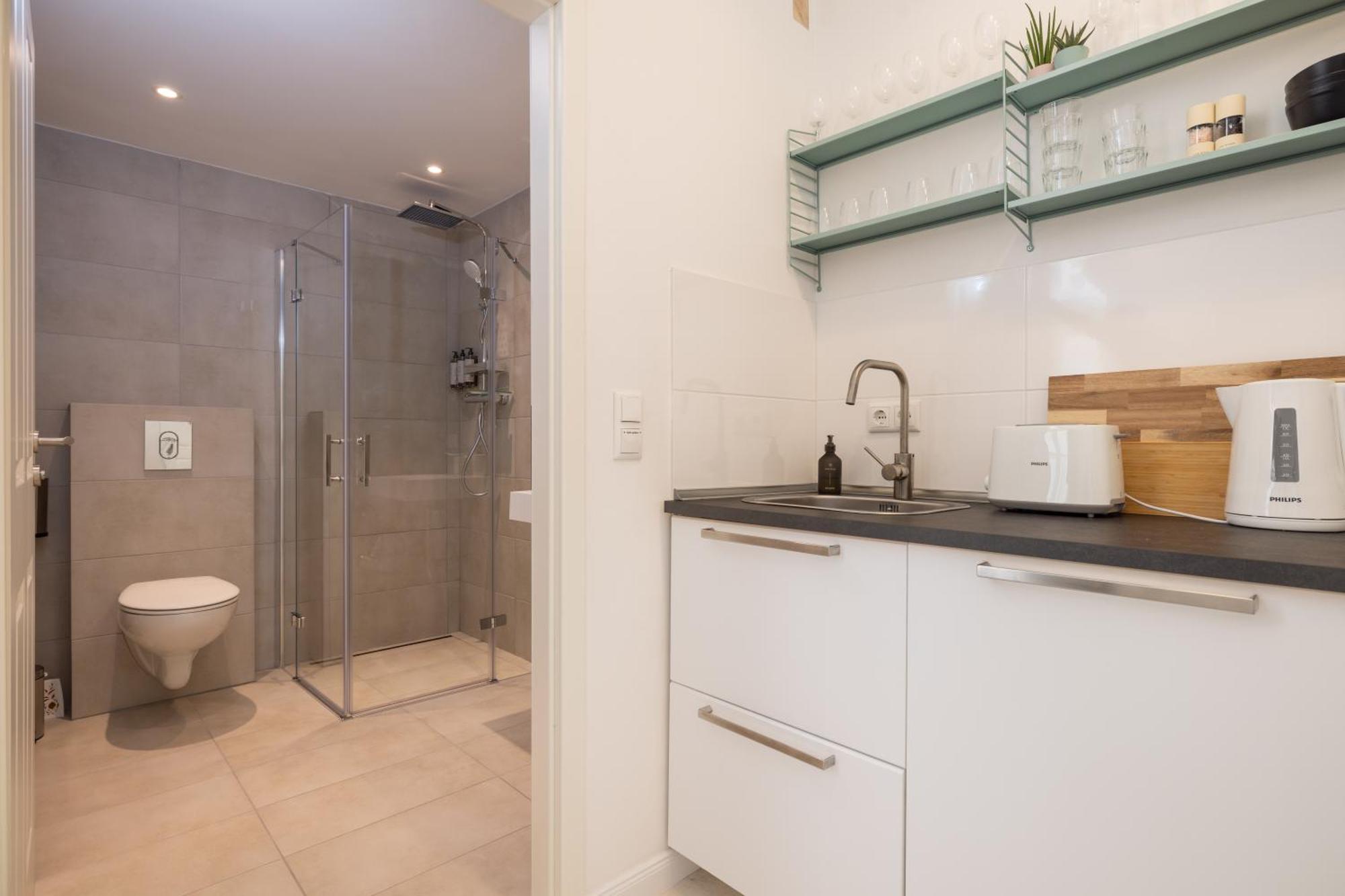 Great 2-Room Loft With 2 Bathrooms And 2 Kitchen Берлин Экстерьер фото